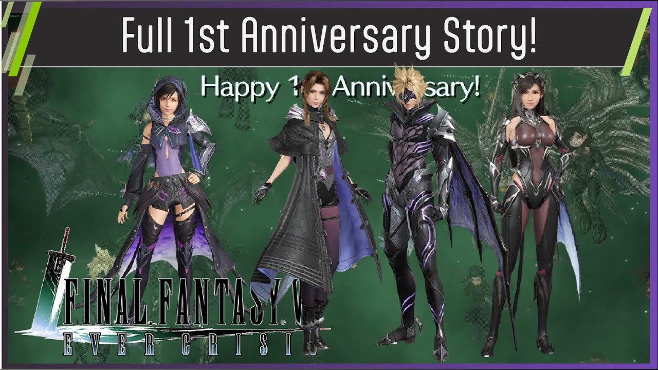 FF7 Ever Crisis - Full 1st Anniversary Story (Final Fantasy VII: Ever Crisis)