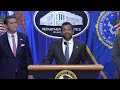 Department of Justice Holds Press Conference to Announce Tren de Aragua Developments