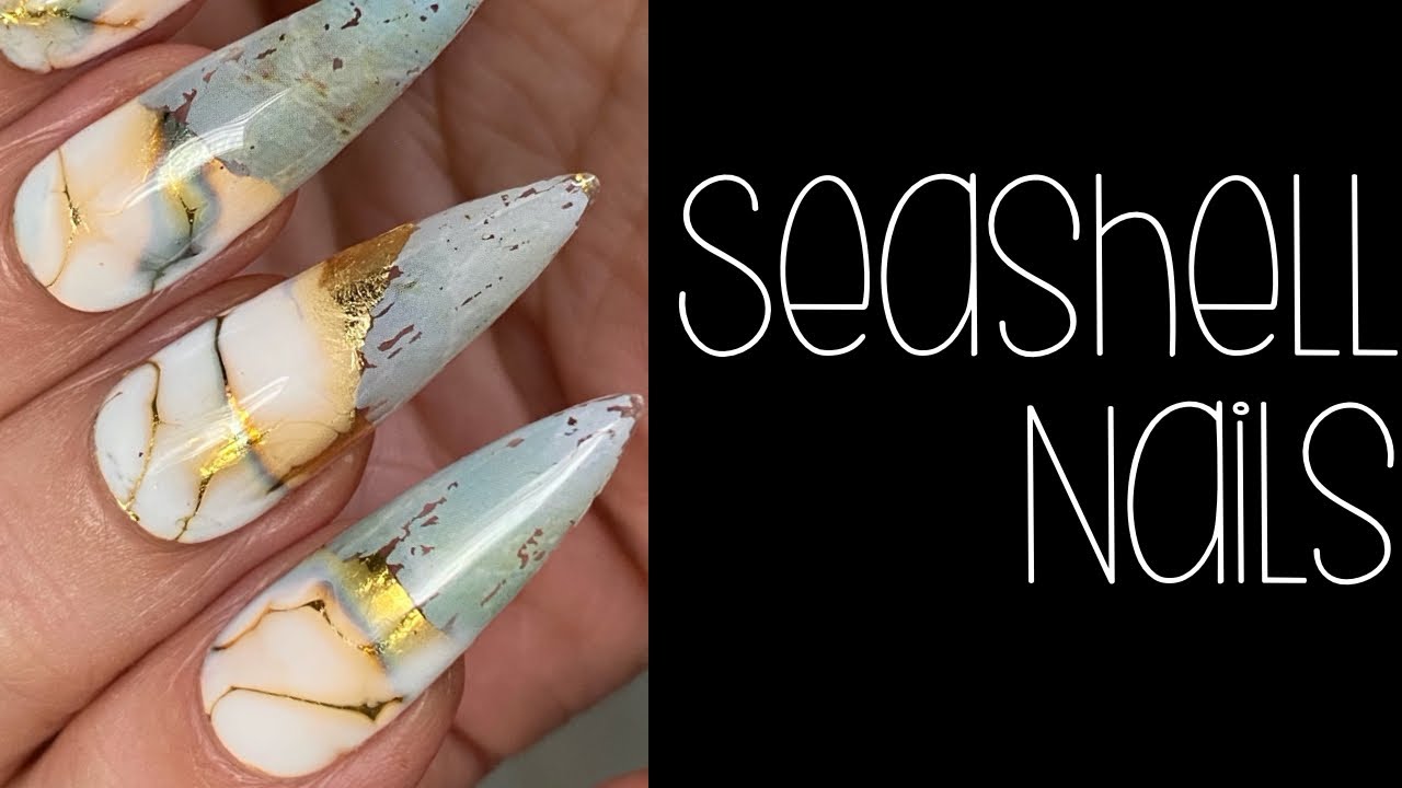 2. Seashell Nail Art - wide 7