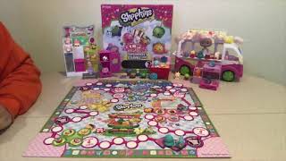 Eksklusiv Fordeling Paine Gillic Shopkins Supermarket Scramble Game - How to play and a review of board game  for kids - YouTube