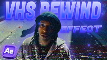 VHS STUTTER EFFECT WITHOUT PAID PLUG-INS - after effects tutorial