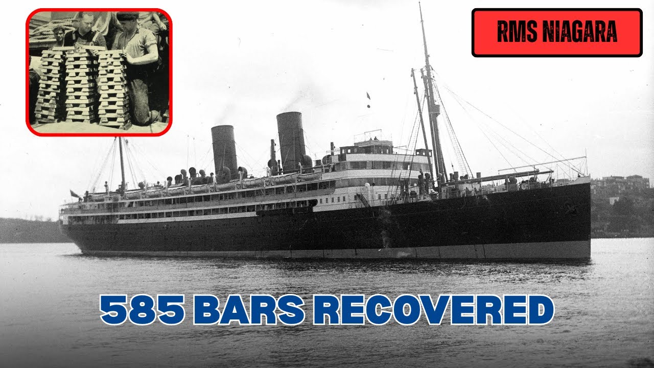 Salvaging RMS Niagara Gold: 585 Bars Recovered in a WWII Minefield