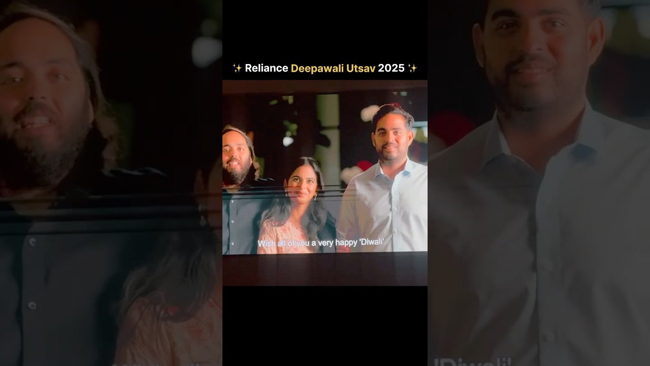Reliance Family Extends Heartfelt Diwali Wishes 2025 🪔✨ | Love, Light & Togetherness