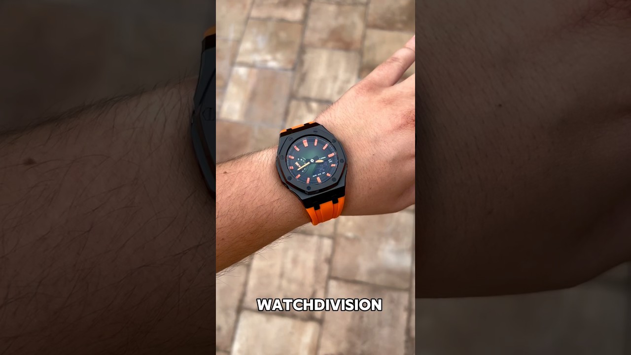 Кастомные Джишоки GA-2100 RoyalOak