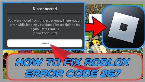 How To Fix Roblox Error Code:267।।Roblox Disconnect Error code: 267 (2025)
