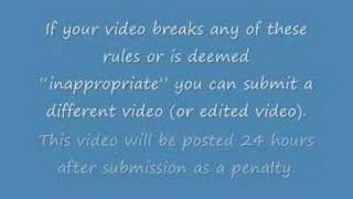 Williamson Hall Video Rules