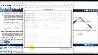 6.2.4 Packet Tracer Lab - Configure EtherChannel