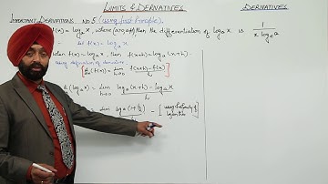 Free Best Online Lecture l ICSE l CLASS 11 l MATH l DIFFERENTIATION l Important derivation l L19