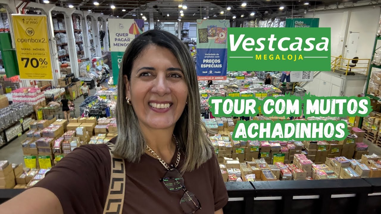 🏡FUI  NA MEGA VESTCASA Marginal | FIQUEI ENLOQUECIDA COM TANTA COISA BARATA 😍
