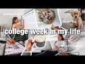 first week of college classes vlog | (zoom & in person classes)