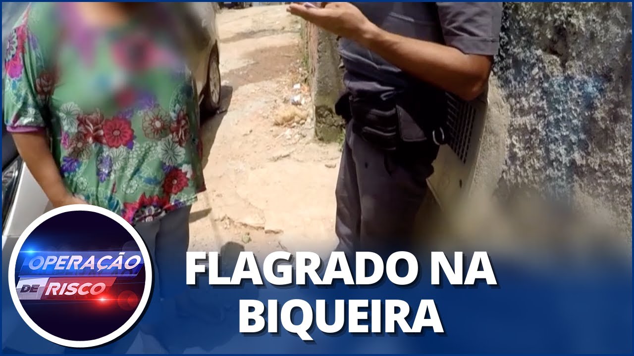 Suspeito leva esculacho da tia na frente dos policiais: “Em casa você vai levar de mim”