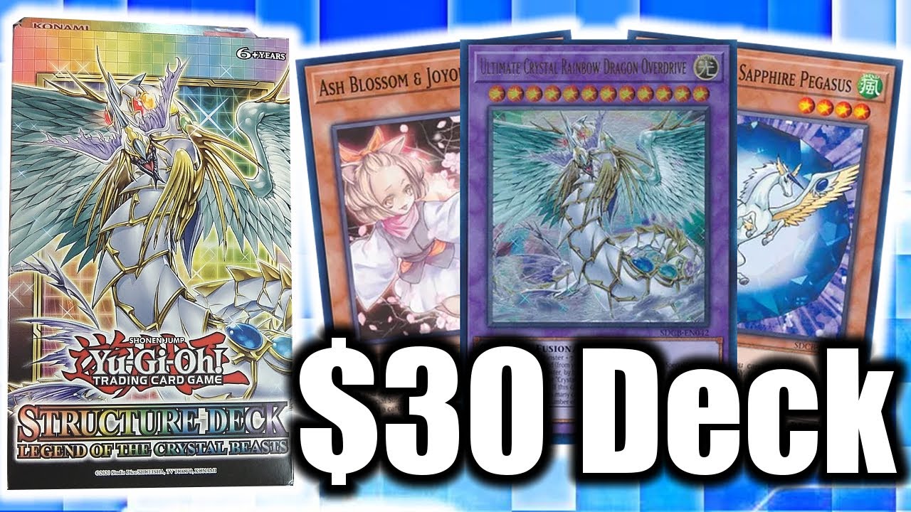 30 Budget Crystal Beast Yu Gi Oh Deck Profile October 22 Banlist Youtube