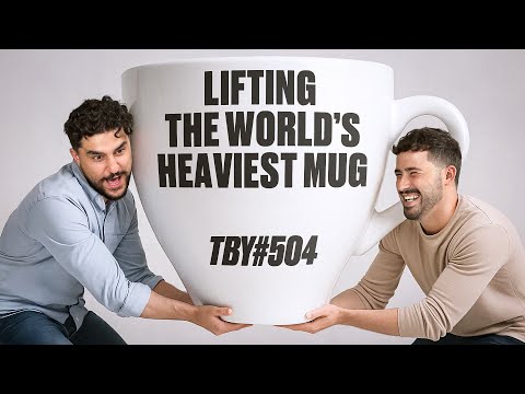 Lifting The World's Heaviest Mug The Basement Yard 504 by The Basement Yard