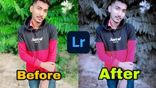 Lightroom black and blue effect photo editing tutorial in mobile || Rupesh Raj screenshot 5