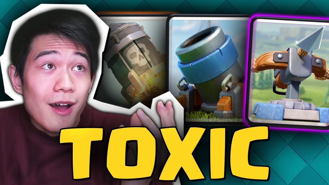 This NEW EVOLVED MORTAR DECK IS ABSOLUTELY *BROKEN* In CLASH