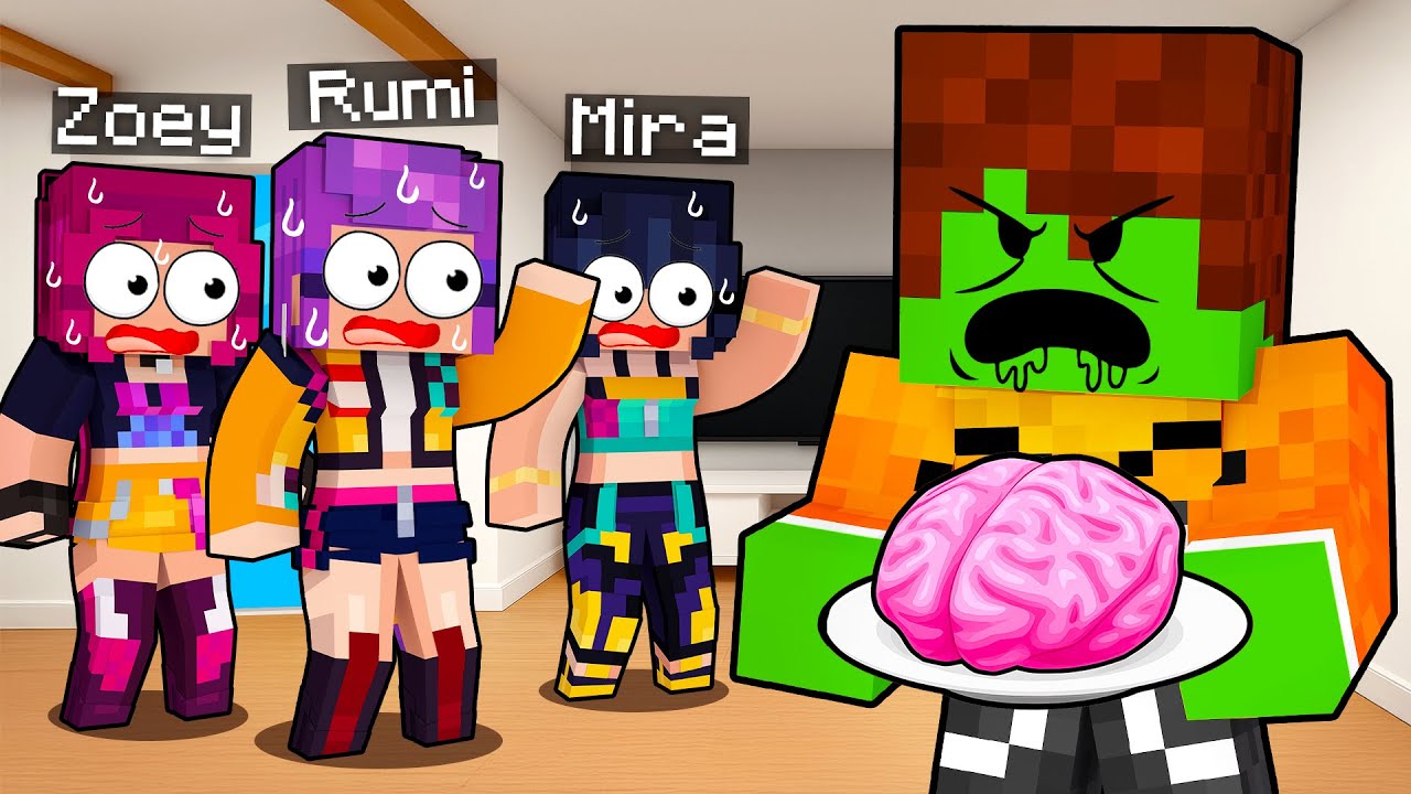 SmileSlow ZMIENIŁ SIĘ W ZOMBIE i STAŁO SIĘ TO... w Minecraft!