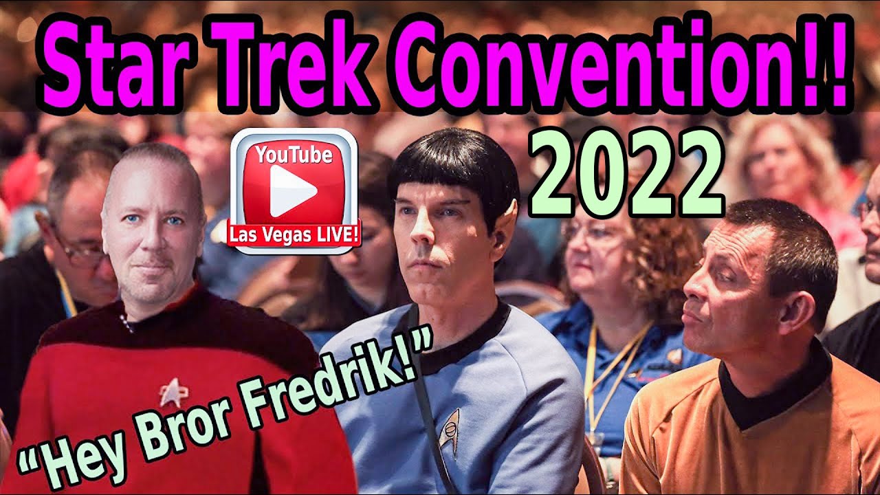 🚨 I CRASHED THE STAR TREK CONVENTION IN LAS VEGAS 2022! YouTube