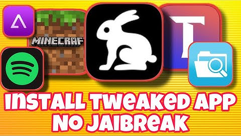 NEW Install Tweaked Apps iOS 15 / 14 / 13 NO Computer NO Jailbreak Tweaked apps iPhone iPad