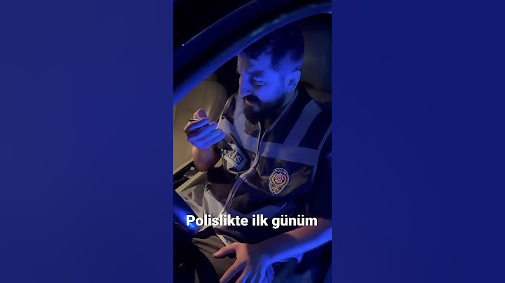 POLİSLİKTE İLK GÜNÜM
