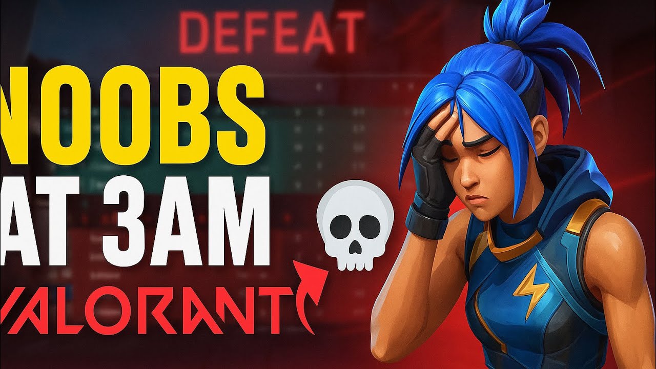 NOOBS PLAY VALORANT AT 3 AM…