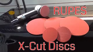Rupes XCut Foam Backed Abrasive Discs!!