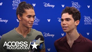 At the 2017 d23 expo in anaheim, calif., "descendants 2" stars booboo
stewart and cameron boyce talk with accesshollywood.com about
anticipated sequel. w...