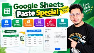 Information Google Sheets Paste Special Explained | All Options You Need to Know | The Coding Box Guide