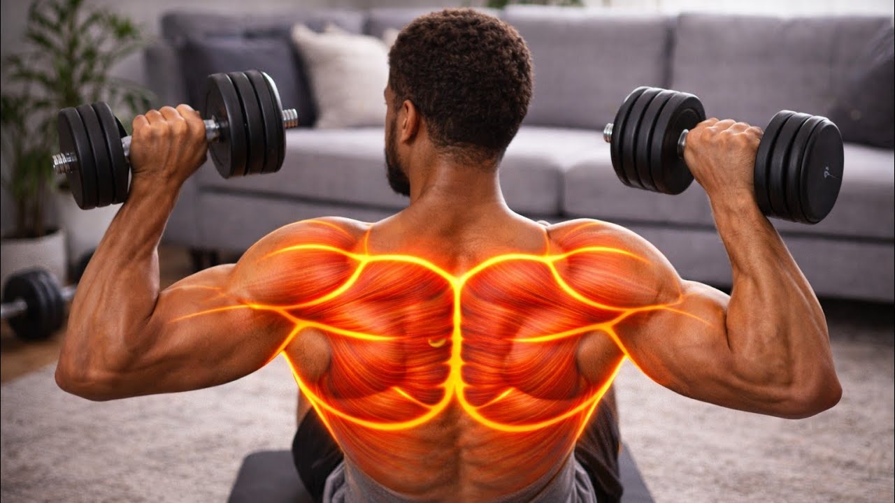 Dumbbell Back Routine (Beginner friendly)