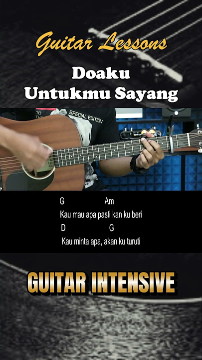 Doaku Untukmu Sayang - Wali | Tutorial Chord Gitar Mudah dan Lirik #belajargitarmudah