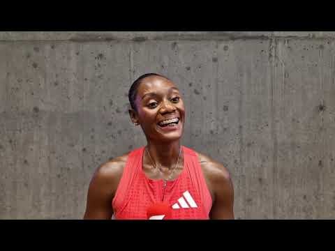 Ackera Nugent After Season’s Best 12.30 To Win Zurich Diamond League Final 100m Hurdles