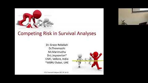 Competing Risk in Survival Analysis _ Dr. L. Jeyaseelan