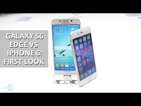 Samsung Galaxy S6 edge vs Apple iPhone 6: first look