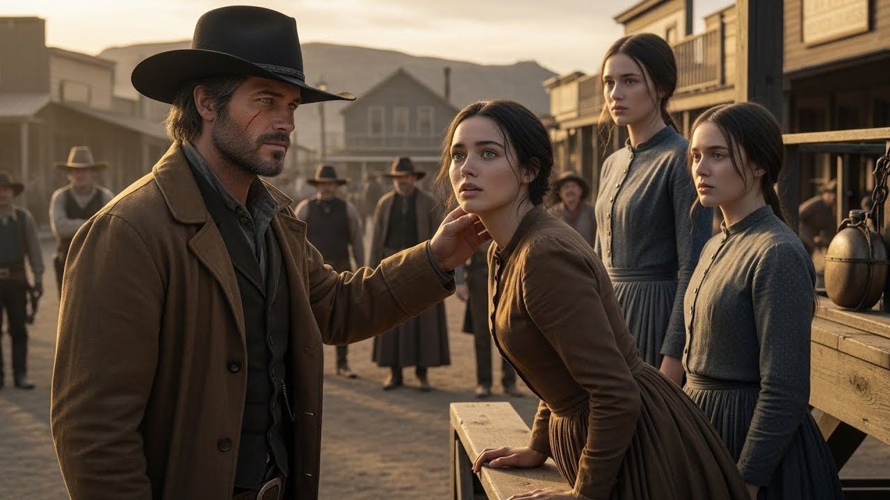 Auction Block Had Her and Her Two Sisters, A Cowboy Bought All Three and Let Them Choose Their Paths