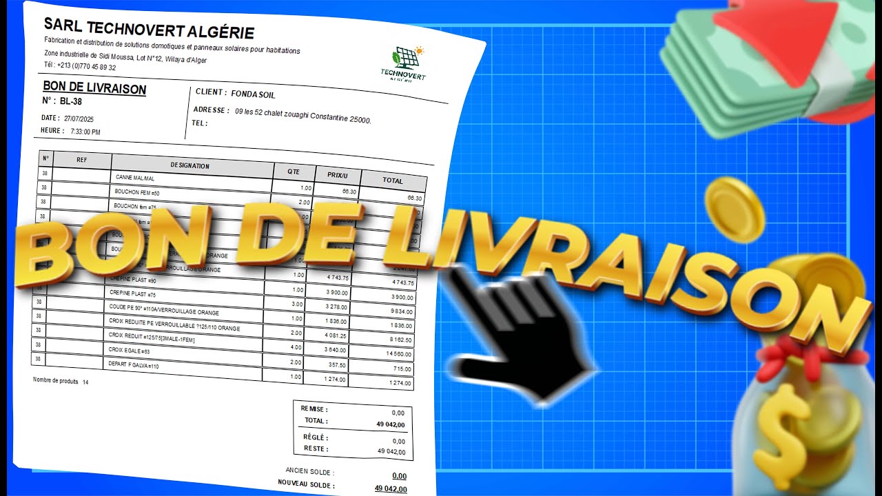 Comment créer un Bon de Livraison sur Dolisoft Pro