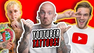 YOUTUBER TATTOOS | Tattoo Critiques | Pony Lawson