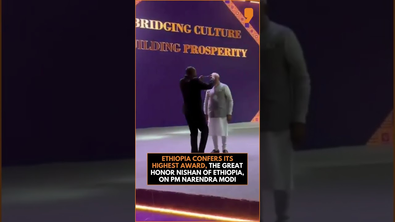Ethiopia Confers Highest Honour On PM Narendra Modi, Marks Major Diplomatic Milestone | News9