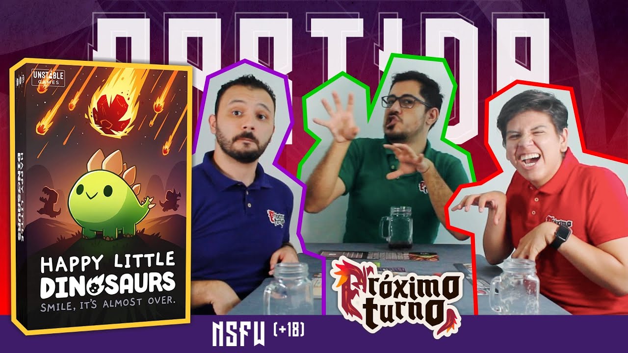 Cómo Jugar HAPPY LITTLE DINOSAURS 🦕🦖 | la PARTIDA con más REVANCHAS | TUTORIAL + reseña | @Teeturtle