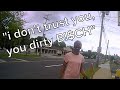 Woman freaks out over jaywalking citation