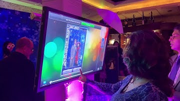 Magic Mirror Photo Booth with Touch Screen 46 inc Touch Screen Social Media Station