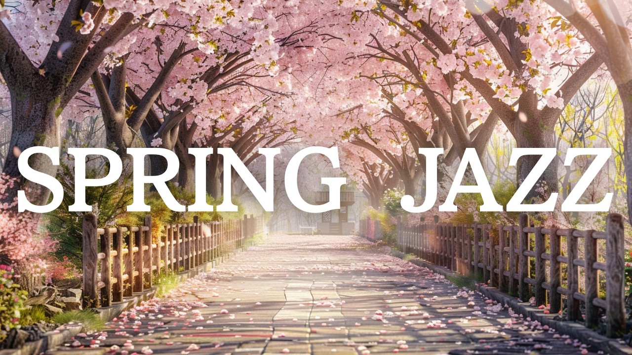 Spring Morning Jazz 🌸 | Calm Focus Music