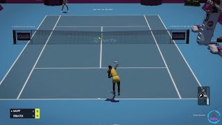 Tiebreak gameplay - Coco Gauff vs. Iga Swiatek - Expert Difficulty - PC (Early access 4)