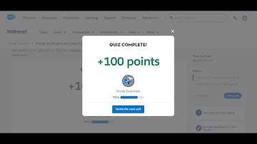 Change the Background (Guided Project Light) || Xcode Essentials - Salesforce Trailhead Quiz #2024