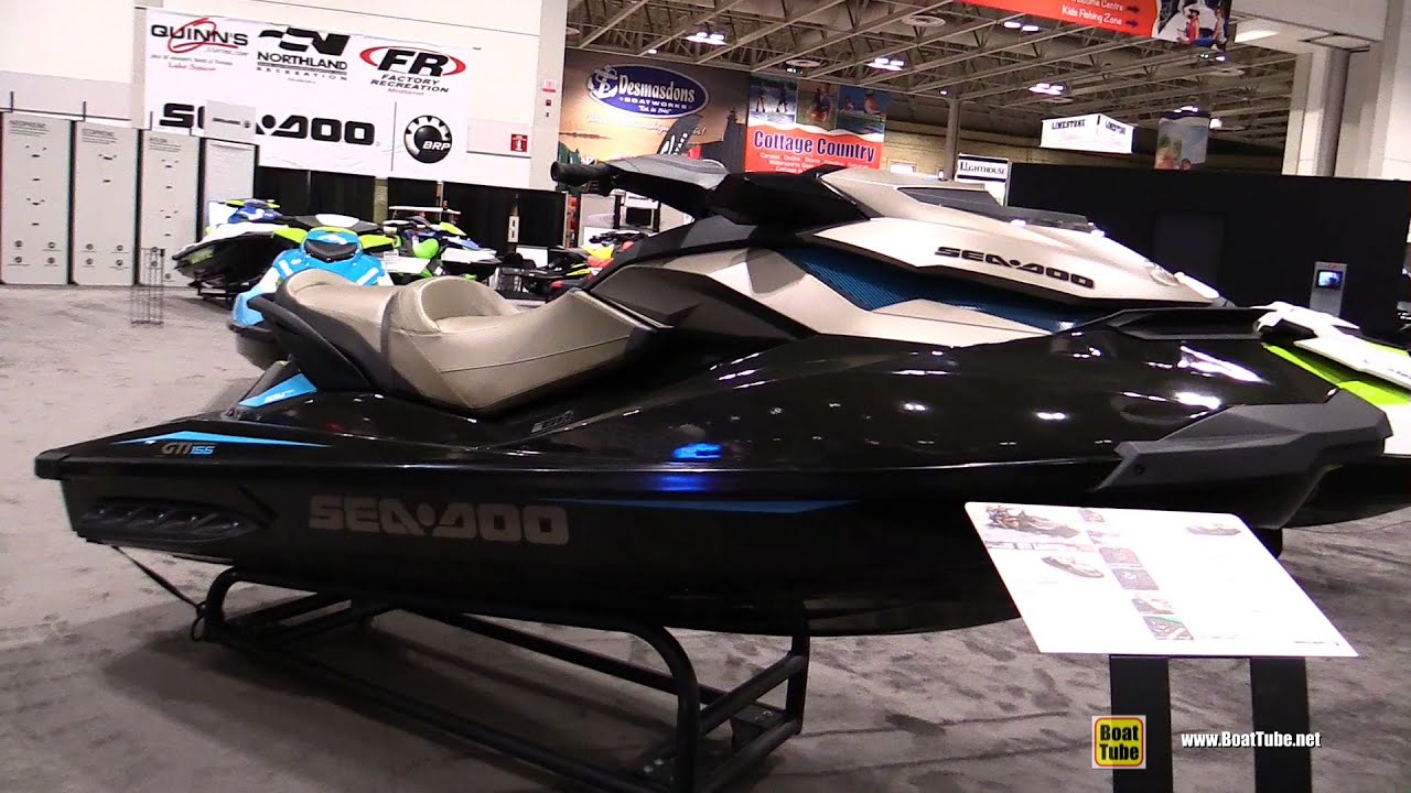 2016 Sea Doo GTI Limited 155 Jet Ski - Walkaround - 2016 Toronto Boat Show