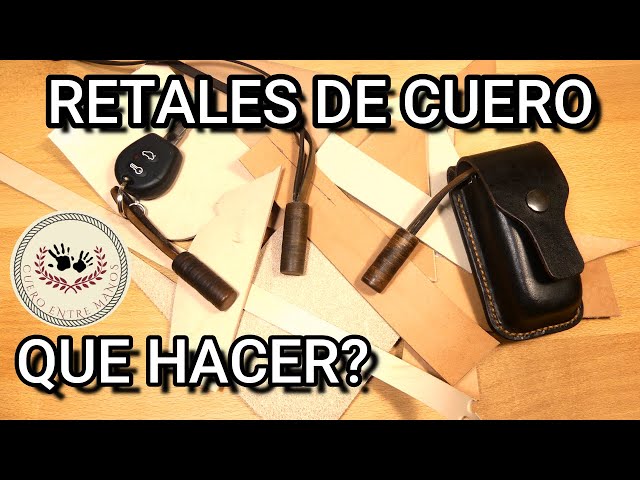 📌QUE HACER CON LOS RETALES? de (CUERO)👌 