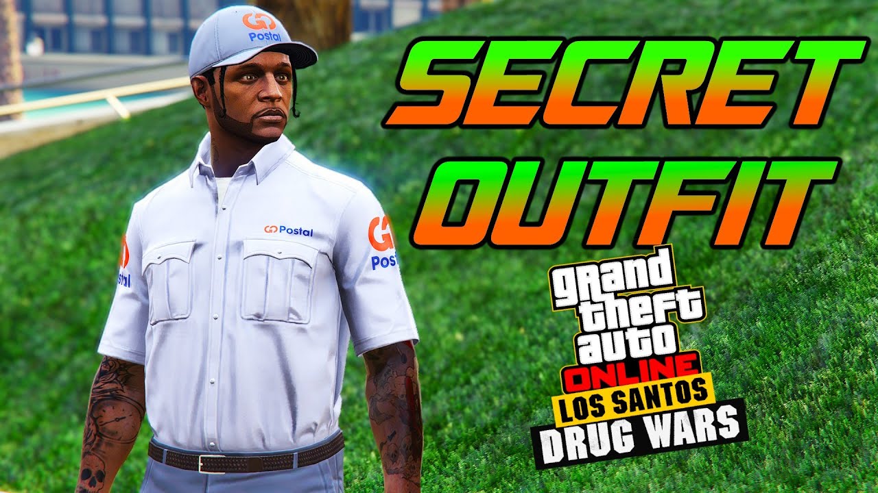 GTA Online SECRET OUTFIT How to unlock The GoPostal Outfit (Los