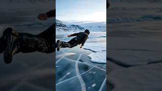 ❄️ Frozen Arctic Fjord at Dawn#viralvideo #shortvideo #youtubeshorts