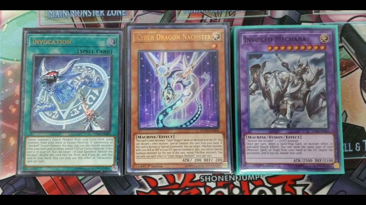 Invoked Cyber Dragon deck Profile Yugioh 2019