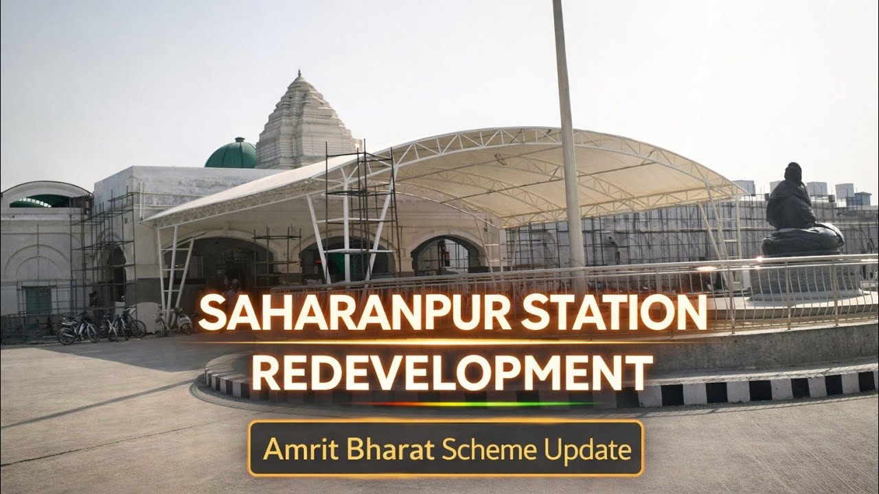 Saharanpur Station Redevelopment | Amrit Bharat Scheme Update | सहारनपुर स्टेशन अपडेट 