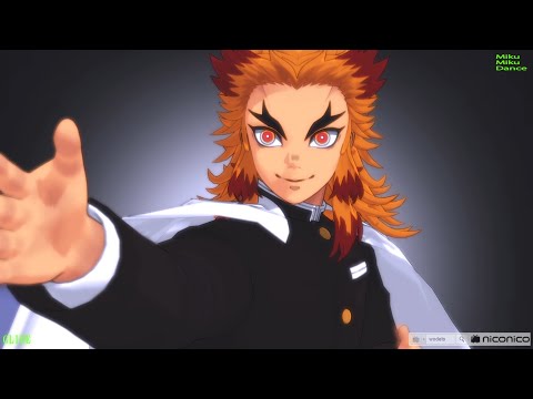 【MMD】屈強な剣士たちの舞03【煉獄＆宇髄】