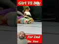 Girl vs Boy Grappling Fight#shorts#mixedmartialarts 9#mma #jiujitsu#grappling #brazilianjiujitsu#bjj